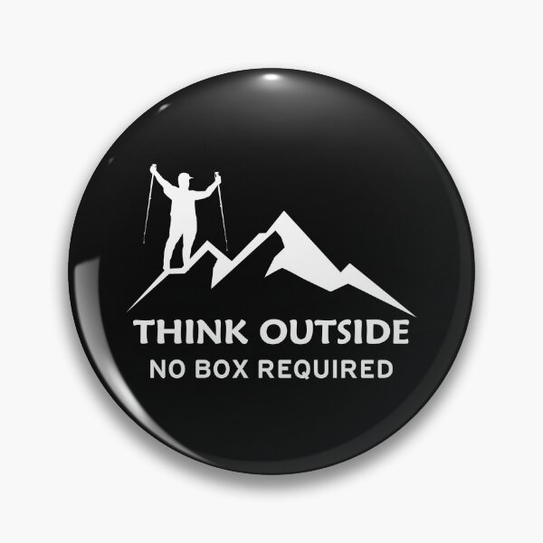 Item preview, think outside no box required designed and sold by RAKANSHIRTS.