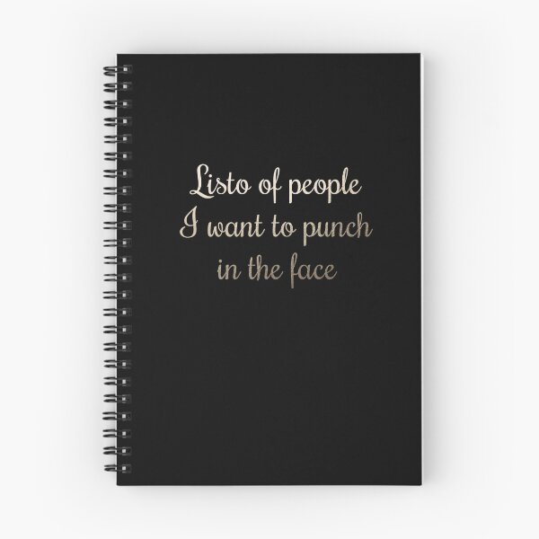 Item preview, Funny notebook  designed and sold by dairinne.