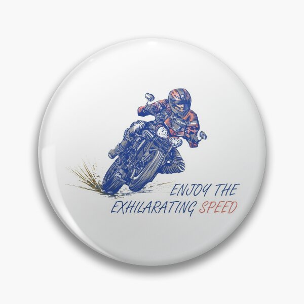 Item preview, Enjoy the exhilarating speed: a great motorcycle illustration. designed and sold by artredstar.