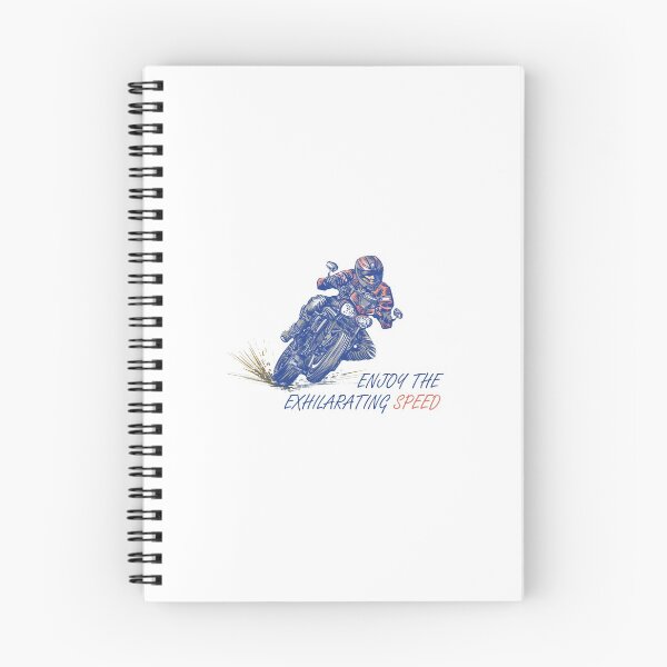 Item preview, Enjoy the exhilarating speed: a great motorcycle illustration. designed and sold by artredstar.