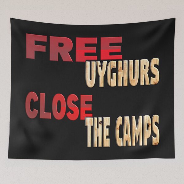 Item preview, FREE UYGHURS CLOSE THE CAMPS !! designed and sold by Ralek.