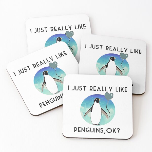 Item preview, I just really like penguins, ok? designed and sold by Cattigal.