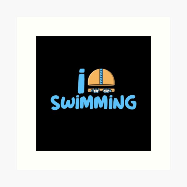 Item preview, I Love Swimming, swimdesign, i love swimming! Swimming is my life. designed and sold by Zwembad Vergelijker.