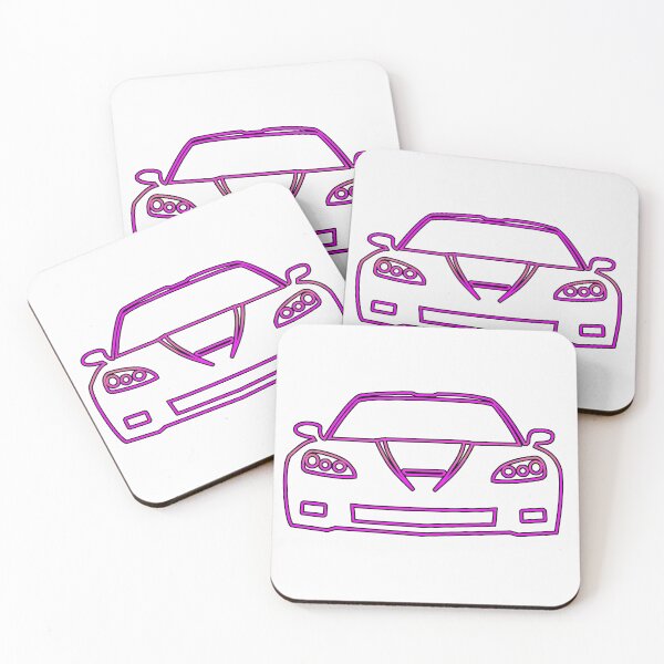 Item preview, Hot Pink Corvette C6 designed and sold by FabFreakShop.