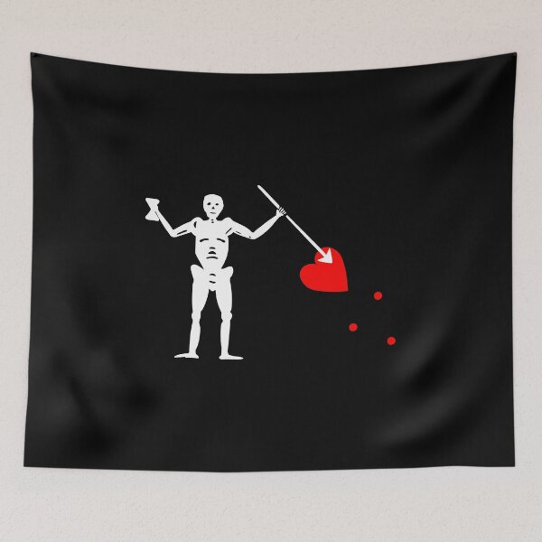 Item preview, Charles Harris and Francis Spriggs Pirate Flag designed and sold by kayve.