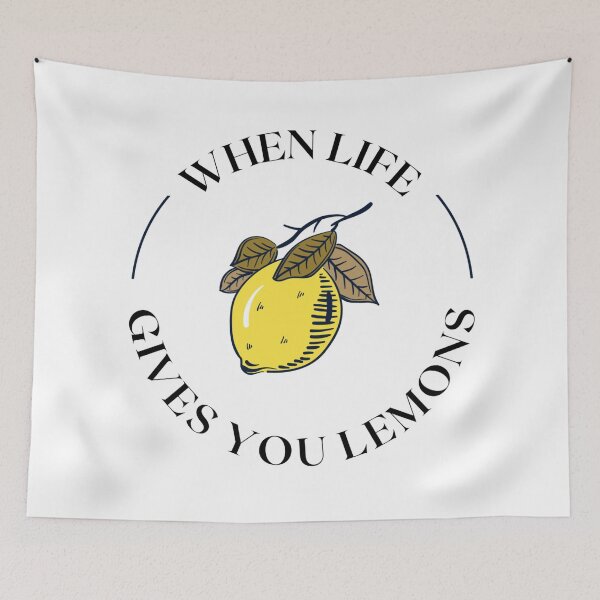 Item preview, When life give you lemons  designed and sold by ThePrintCrafty.