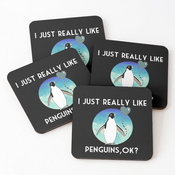 Item preview, I just really like penguins, ok? designed and sold by Cattigal.
