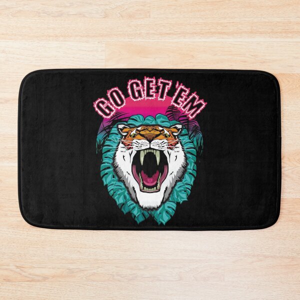 Item preview, Go Get Them - Tiger Face Quotes designed and sold by TMBTM.