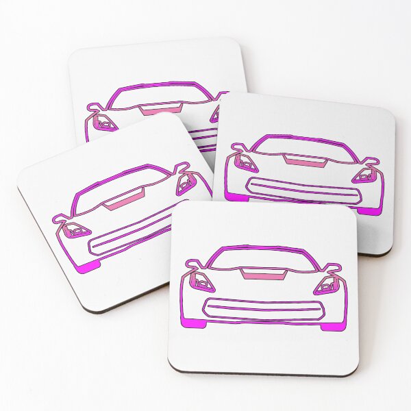 Artikelvorschau,  Corvette C7 Stingray in Pink entworfen und verkauft von FabFreakShop.