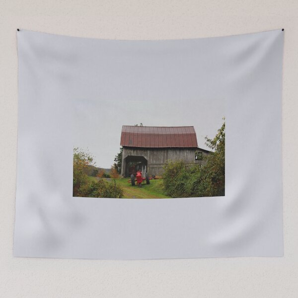 Item preview, Barn and Tractor in Virginia  designed and sold by chstudios.