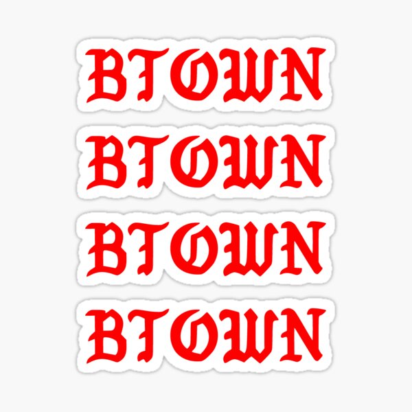 BTOWN Sticker