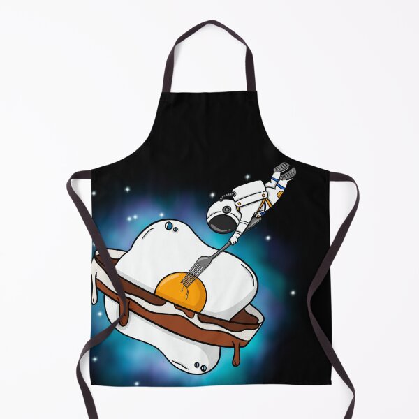 Item preview, Astronaut Breakfast Bacon And Eggs Outer space designed and sold by JessieJune.