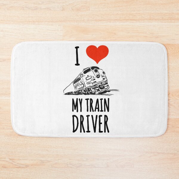 Item preview, Train I love my train driver USA railway  designed and sold by Tropical Blood.
