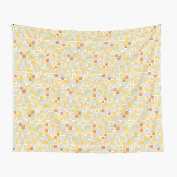 Beach squares Tapestry