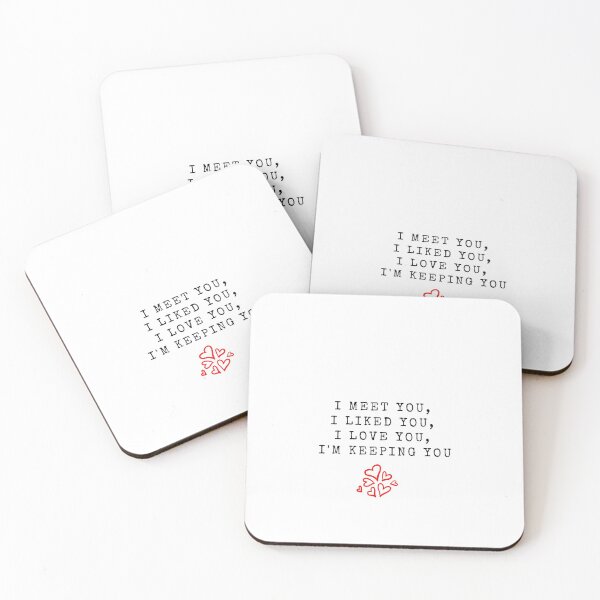 Item preview, I meet you and I love you - relationship quotes, love quotes for her, relationship gift, couple gift designed and sold by mr&mrsmalik malik.