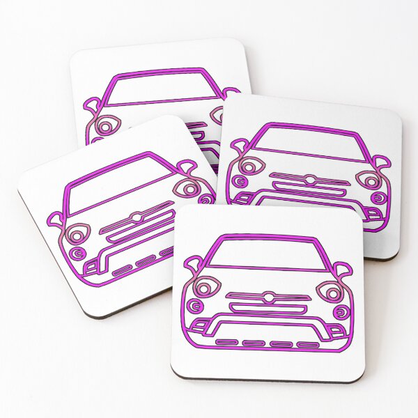 Item preview, Italia Fiat 500X in Hot Pink designed and sold by FabFreakShop.