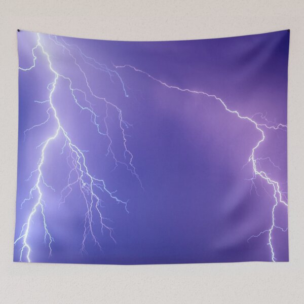 Item preview,  panoramic,panoramic wall art, panoramic canvas prints widescreen prints, wall posters, Tapestries,Tapestry, Lightning wall art,Nature scene,Nature extreme Lightning ,lightning design designed and sold by eyesight4vision.