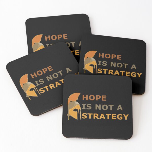Item preview, Hope is not a Strategy -v3 Truth Power Responsibility Fight Revolution Battle Victory Action designed and sold by DOM-Shop.
