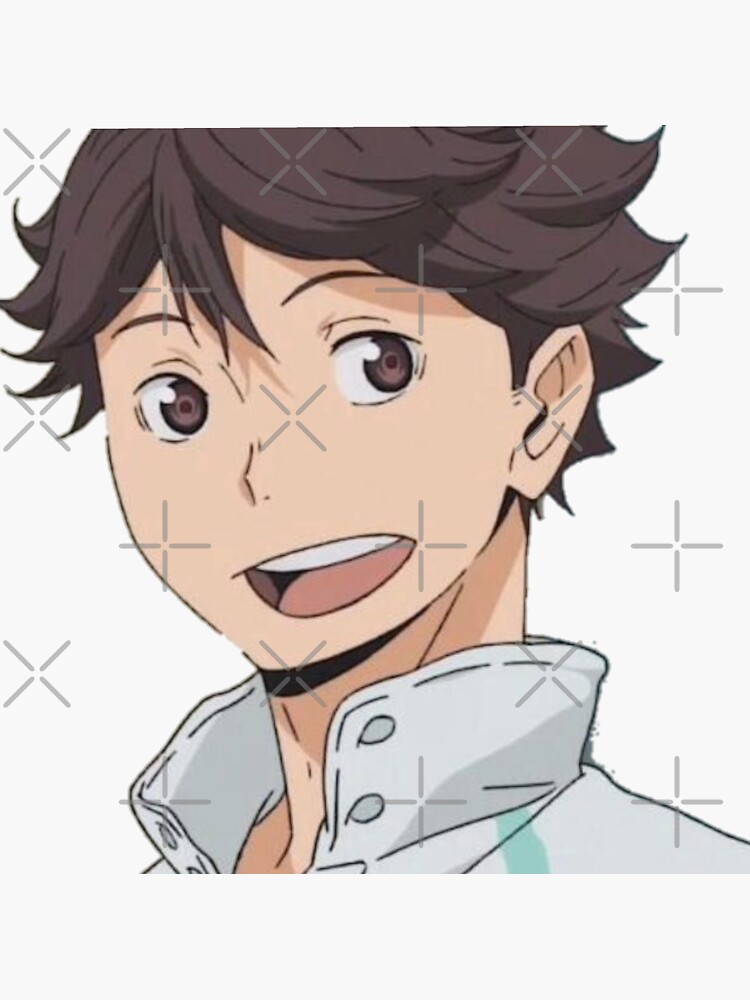 "haikyuu volleyball anime oikawa tooru" Sticker by emanmohammed