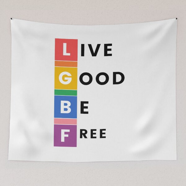 Item preview, Live Good Be Free  designed and sold by ThePrintCrafty.