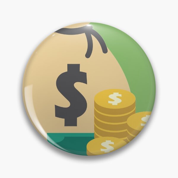 Item preview, A money bag, bills and coins designed and sold by Phantasmal-2-do.