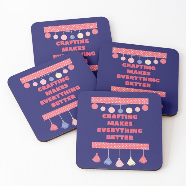 Item preview, Crafting makes everything better designed and sold by Manoroma.