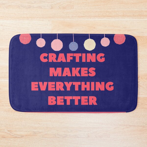 Item preview, Crafting makes everything better designed and sold by Manoroma.