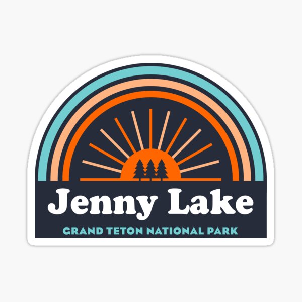 Item preview, Jenny Lake Grand-Teton-Nationalpark-Regenbogen designed and sold by Esskay Designs.