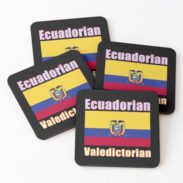 Item preview, Ecuadorian Valedictorian With Flag designed and sold by artfulnotebook.