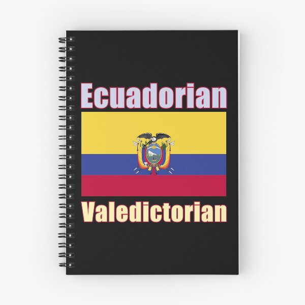 Item preview, Ecuadorian Valedictorian With Flag designed and sold by artfulnotebook.