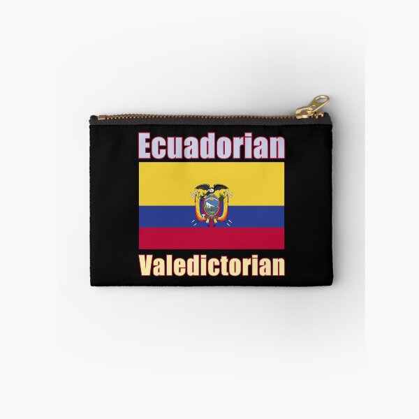 Item preview, Ecuadorian Valedictorian With Flag designed and sold by artfulnotebook.