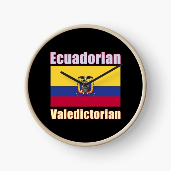 Item preview, Ecuadorian Valedictorian With Flag designed and sold by artfulnotebook.