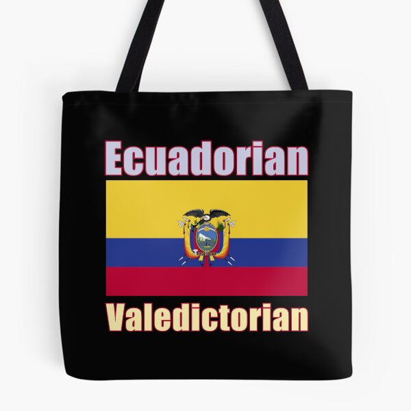 Item preview, Ecuadorian Valedictorian With Flag designed and sold by artfulnotebook.