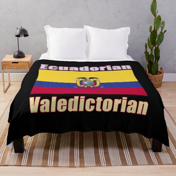 Item preview, Ecuadorian Valedictorian With Flag designed and sold by artfulnotebook.