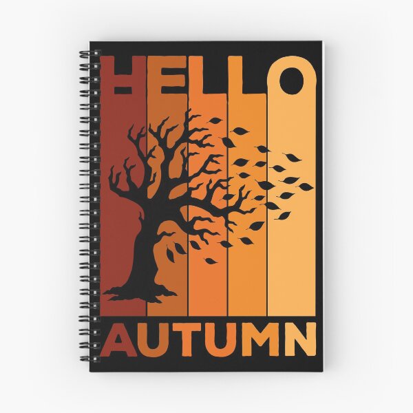 Item preview, Hello Autumn - Retro Vintage Design for Fall lovers designed and sold by Kipcio.