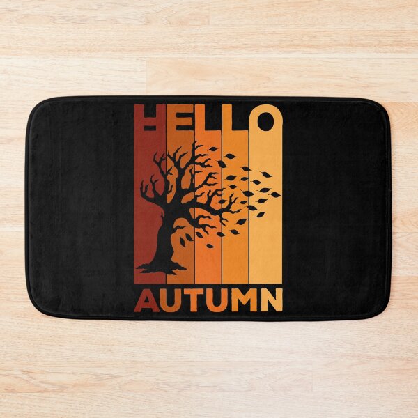 Item preview, Hello Autumn - Retro Vintage Design for Fall lovers designed and sold by Kipcio.