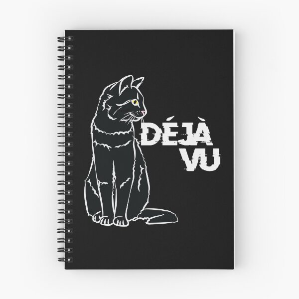 Item preview, Deja Vu Black Cat designed and sold by TravelScientist.