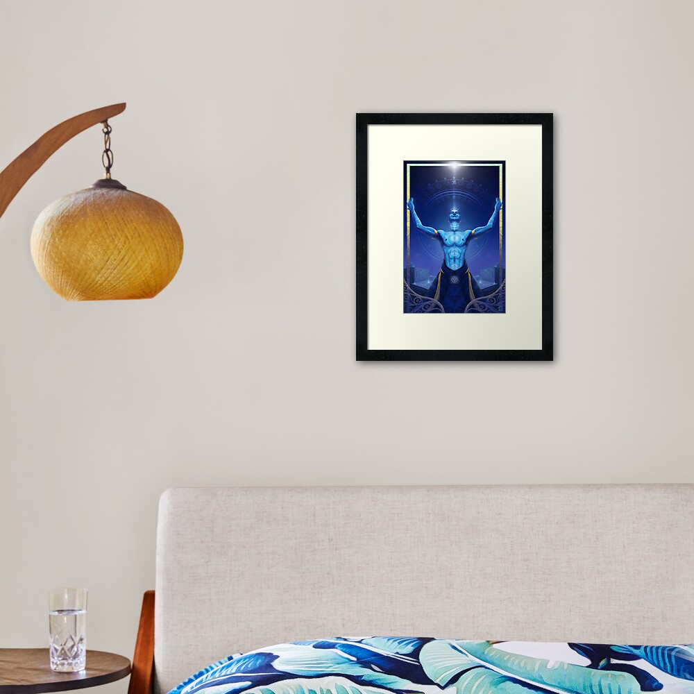 Item preview, Framed Art Print designed and sold by izanvazquez.