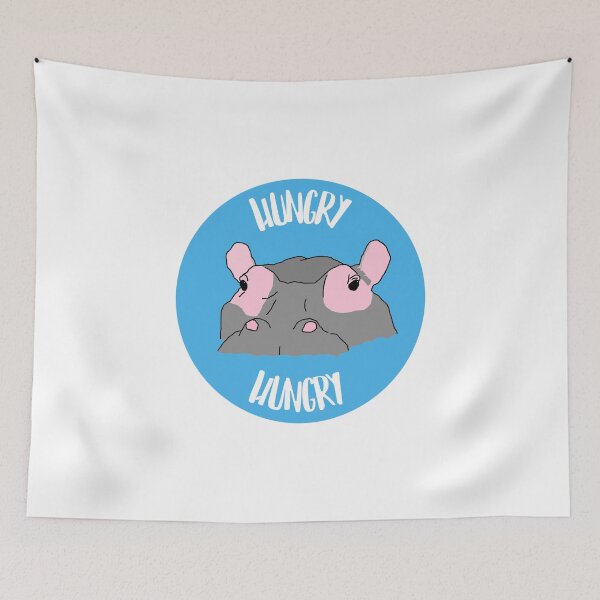 Item preview, Hungry Hippo designed and sold by RevolutionInPaint.