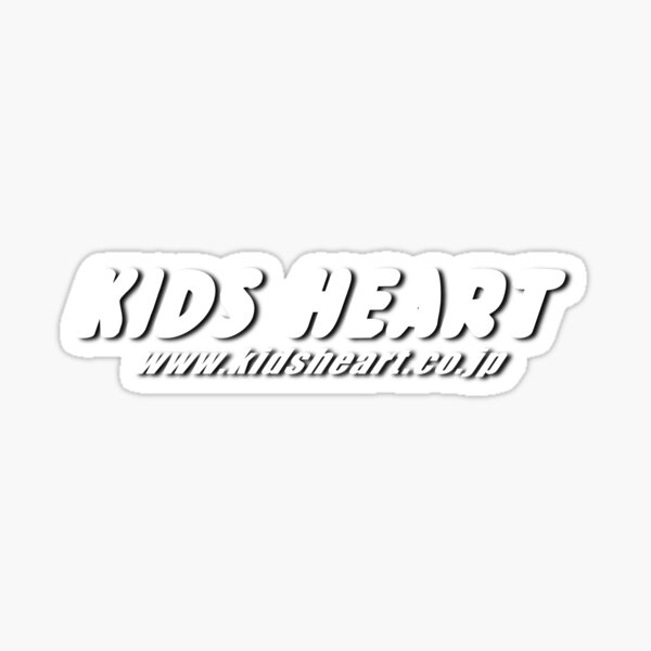 kids heart garage Sticker