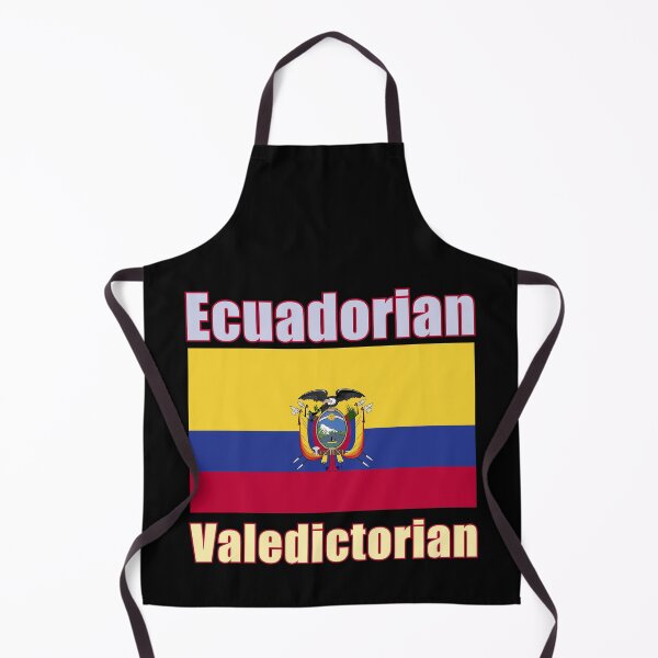 Item preview, Ecuadorian Valedictorian With Flag designed and sold by artfulnotebook.
