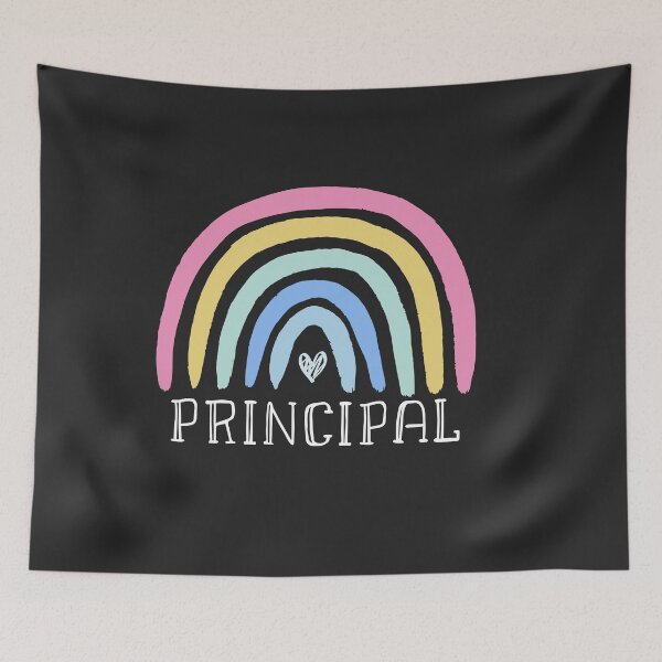 Item preview, Principal Rainbow cute Back To School Elementary Principal designed and sold by Dream-bubble.
