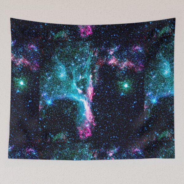 Item preview, Turquoise Milky Way Star Galaxy  designed and sold by newburyboutique.