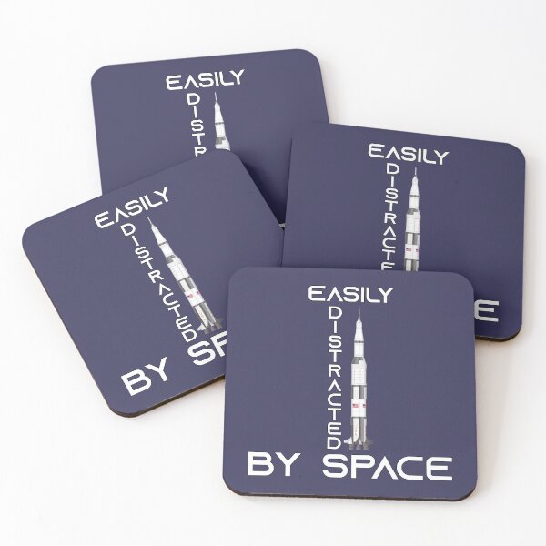 Item preview, Easily Distracted By Space, Awesome gift for your family and friends designed and sold by abdelhak2005.