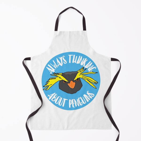 Item preview, Always Thinking About Penguins (Rockhopper Design) designed and sold by RevolutionInPaint.