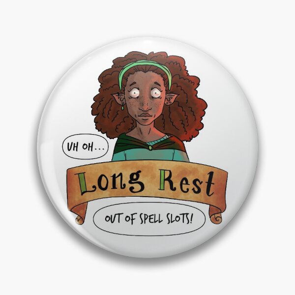 Item preview, Uh oh... out of spell slots! designed and sold by Hearthless-One.