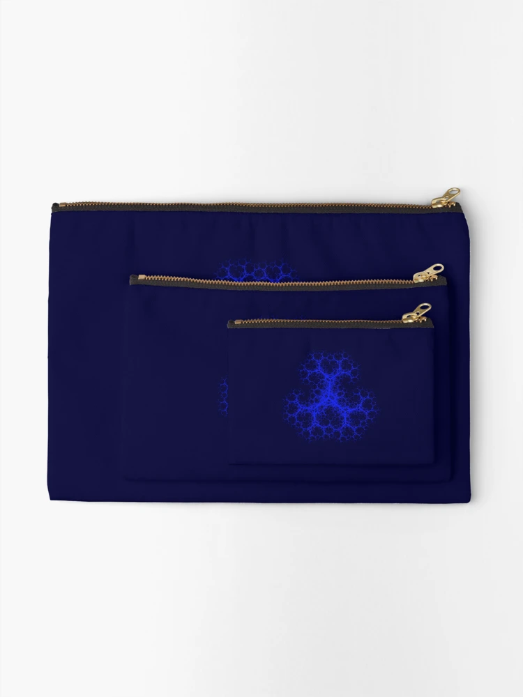 Thumbnail 2 of 4, Zipper Pouch, Geometric Roots designed and sold by FracFuDesign.
