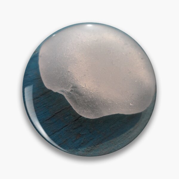 Item preview, White Sea Glass on Blue Wood designed and sold by Beachy.