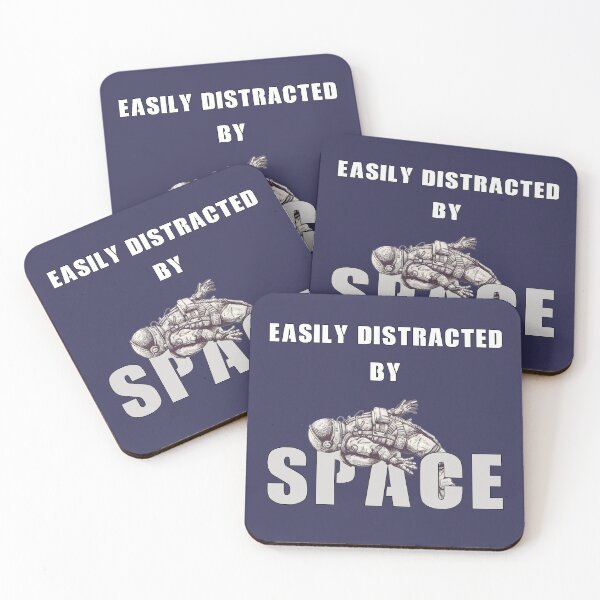 Item preview, Easily Distracted By Space, Awesome gift for your family and friends designed and sold by abdelhak2005.