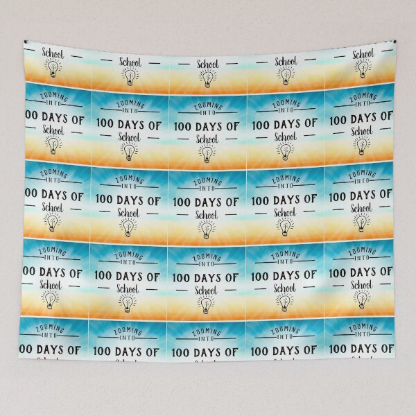 Item preview, Zooming Into 100 Days Of School Teacher designed and sold by aliaiffa.